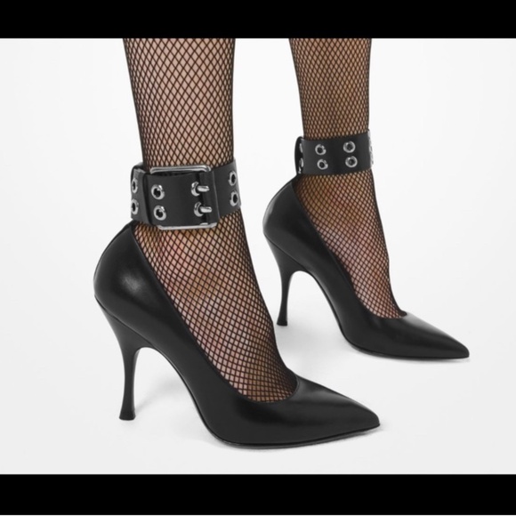 Michael Kors Collection Catherine Calf Pump in Black Size 8 - Picture 8 of 9